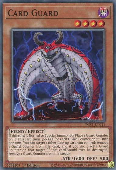 Card Guard Egyptian God Deck: Slifer the Sky Dragon Yu-Gi-Oh! card