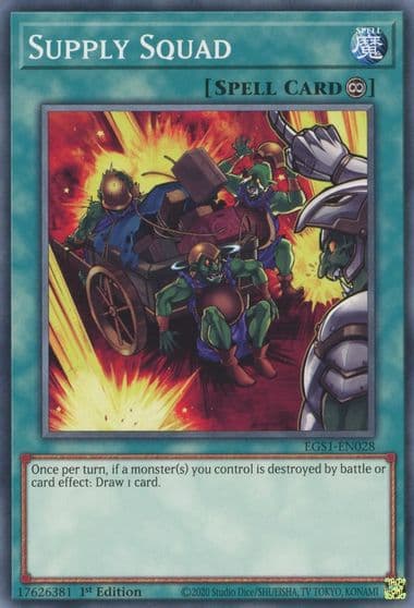 Supply Squad Egyptian God Deck: Slifer the Sky Dragon Yu-Gi-Oh! card