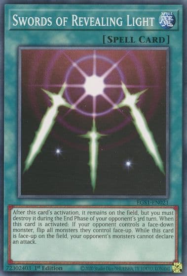 Swords of Revealing Light Egyptian God Deck: Slifer the Sky Dragon Yu-Gi-Oh! card