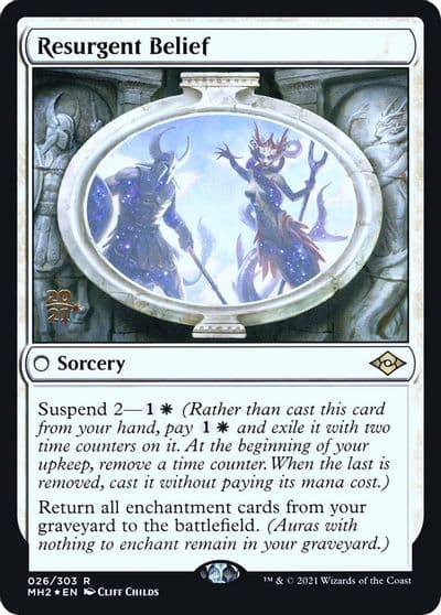 Resurgent Belief Prerelease Cards Magic card