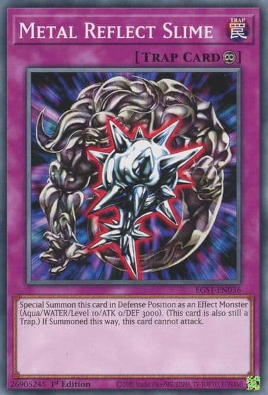 Metal Reflect Slime Egyptian God Deck: Slifer the Sky Dragon Yu-Gi-Oh! card