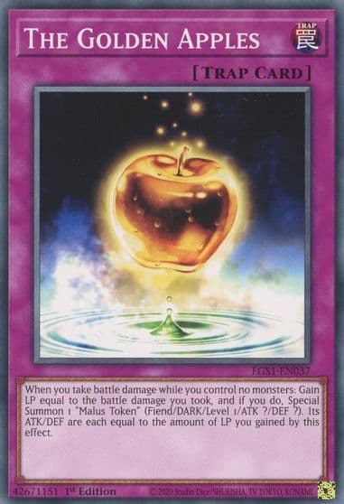 The Golden Apples Egyptian God Deck: Slifer the Sky Dragon Yu-Gi-Oh! card