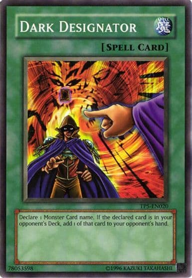 Dark Designator Speed Duel: Tournament Pack 5 Yu-Gi-Oh! card