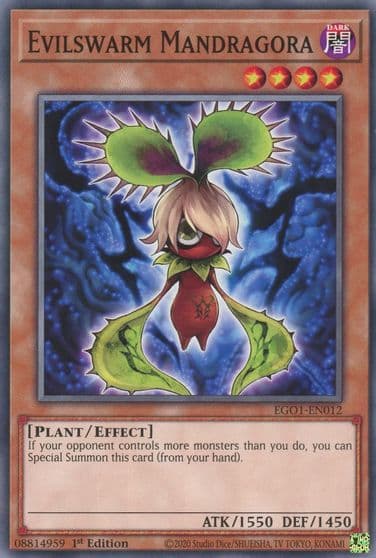 Evilswarm Mandragora Egyptian God Deck: Obelisk the Tormentor Yu-Gi-Oh! card