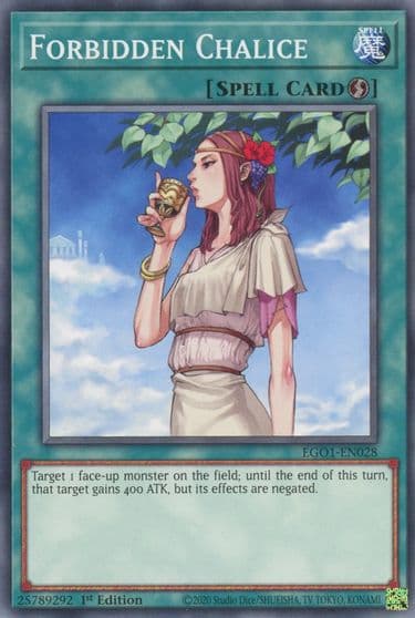 Forbidden Chalice Egyptian God Deck: Obelisk the Tormentor Yu-Gi-Oh! card
