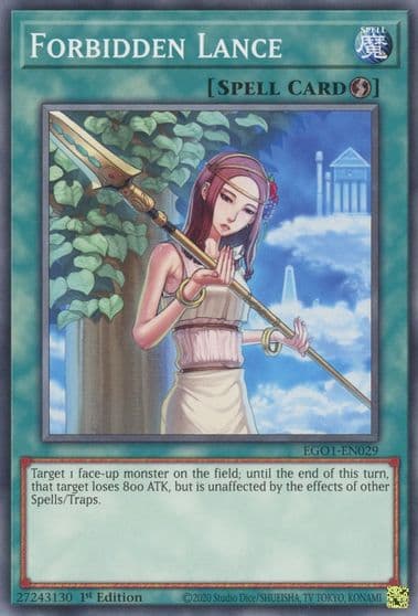 Forbidden Lance Egyptian God Deck: Obelisk the Tormentor Yu-Gi-Oh! card