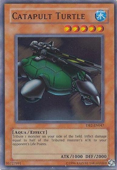 Catapult Turtle Dark Beginning 2 Yu-Gi-Oh! card
