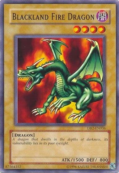Blackland Fire Dragon Dark Beginning 2 Yu-Gi-Oh! card