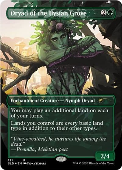 Dryad of the Ilysian Grove Secret Lair Drop Series Magic card