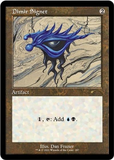 Dimir Signet Secret Lair Drop Series Magic card