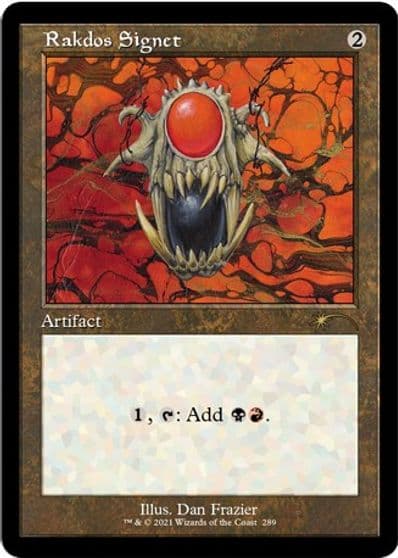 Rakdos Signet Secret Lair Drop Series Magic card
