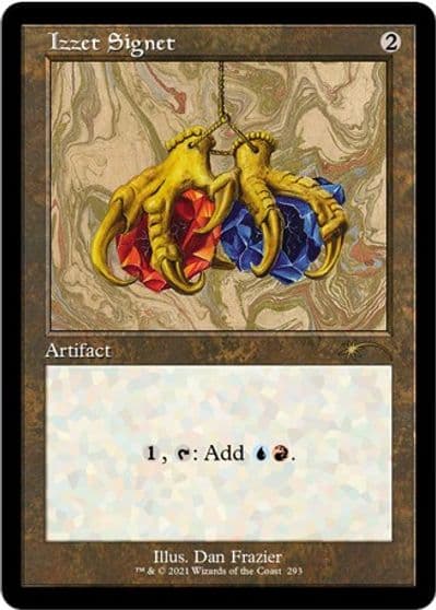 Izzet Signet Secret Lair Drop Series Magic card