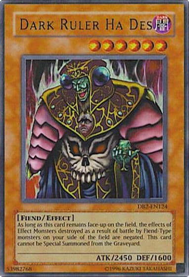 Dark Ruler Ha Des Dark Beginning 2 Yu-Gi-Oh! card