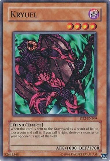Kryuel Dark Beginning 2 Yu-Gi-Oh! card