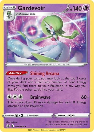 Gardevoir Deck Exclusives Pokemon card