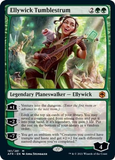 Ellywick Tumblestrum Adventures in the Forgotten Realms Magic card