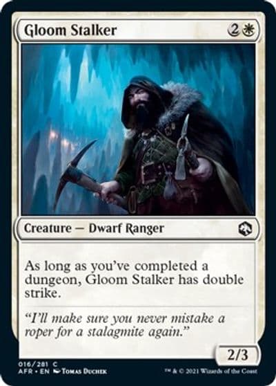 Gloom Stalker Adventures in the Forgotten Realms Magic card