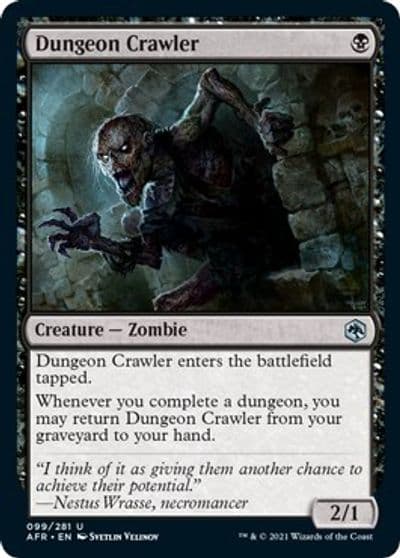 Dungeon Crawler Adventures in the Forgotten Realms Magic card