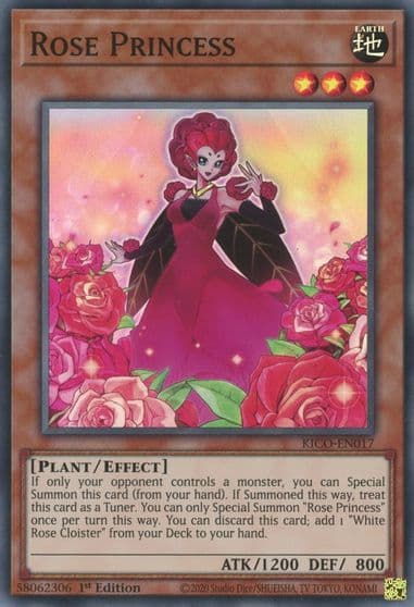 Rose Princess King's Court Yu-Gi-Oh! card
