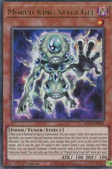 Morph King Stygi Gel King's Court Yu-Gi-Oh! card