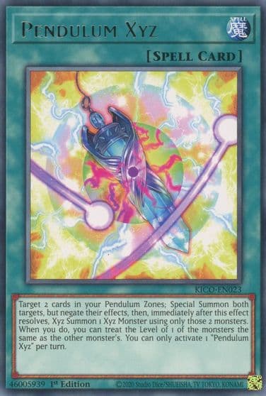 Pendulum Xyz King's Court Yu-Gi-Oh! card