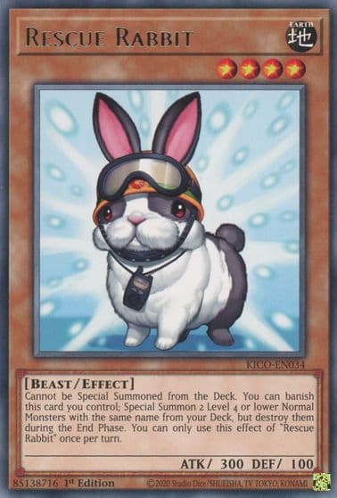 Rescue Rabbit King's Court Yu-Gi-Oh! card