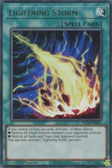Lightning Storm King's Court Yu-Gi-Oh! card