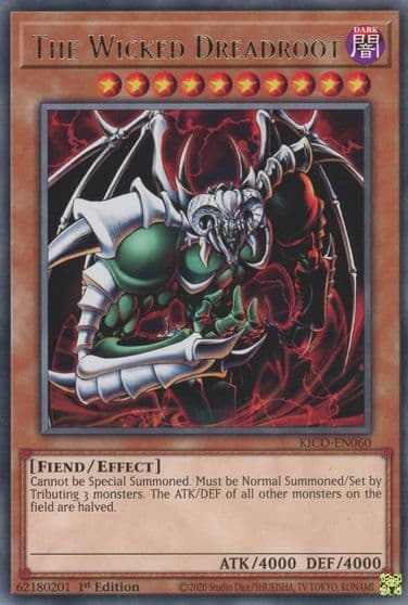The Wicked Dreadroot King's Court Yu-Gi-Oh! card