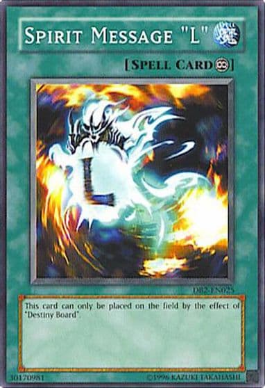 Spirit Message L Dark Beginning 2 Yu-Gi-Oh! card