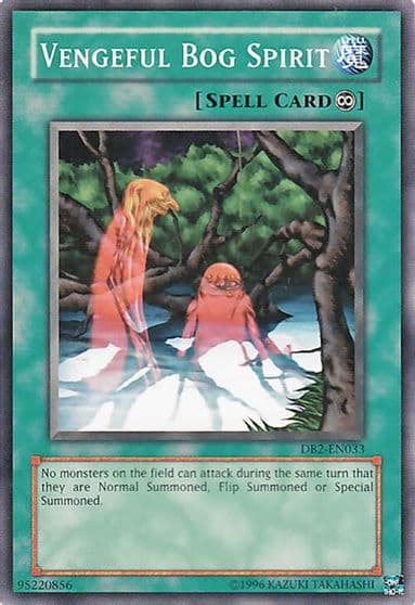 Vengeful Bog Spirit Dark Beginning 2 Yu-Gi-Oh! card