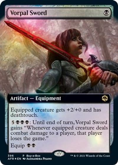 Vorpal Sword Buy-A-Box Promos Magic card