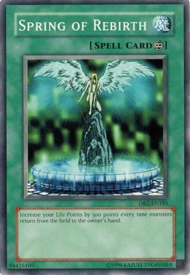 Spring of Rebirth Dark Beginning 2 Yu-Gi-Oh! card