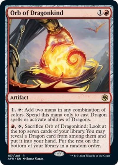 Orb of Dragonkind Adventures in the Forgotten Realms Magic card