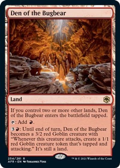 Den of the Bugbear Adventures in the Forgotten Realms Magic card