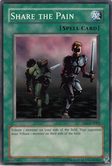 Share the Pain Dark Beginning 2 Yu-Gi-Oh! card