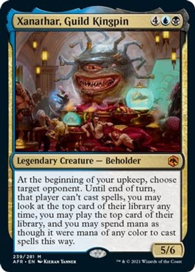 Xanathar Guild Kingpin Adventures in the Forgotten Realms Magic card