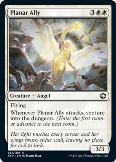 Planar Ally Adventures in the Forgotten Realms Magic card
