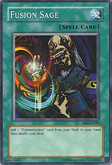 Fusion Sage Dark Beginning 2 Yu-Gi-Oh! card