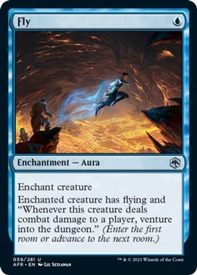 Fly Adventures in the Forgotten Realms Magic card
