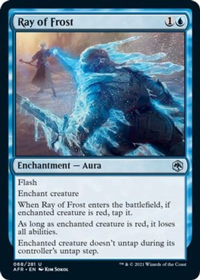 Ray of Frost Adventures in the Forgotten Realms Magic card