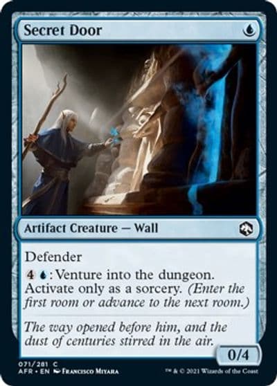 Secret Door Adventures in the Forgotten Realms Magic card