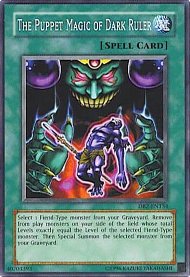 The Puppet Magic of Dark Ruler Dark Beginning 2 Yu-Gi-Oh! card