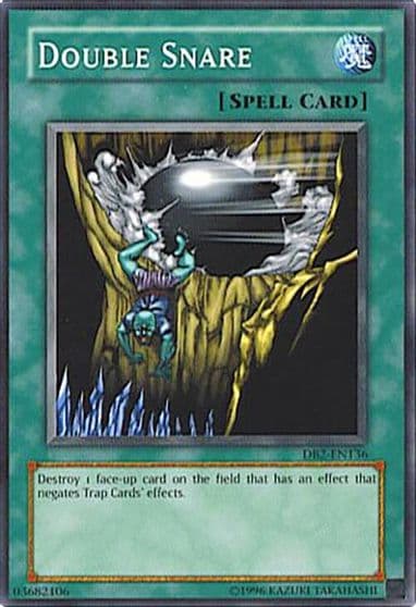 Double Snare Dark Beginning 2 Yu-Gi-Oh! card