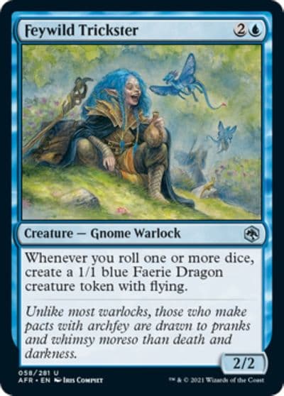 Feywild Trickster Adventures in the Forgotten Realms Magic card