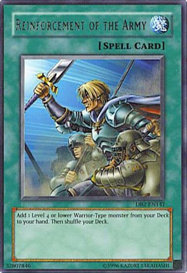Reinforcement of the Army Dark Beginning 2 Yu-Gi-Oh! card