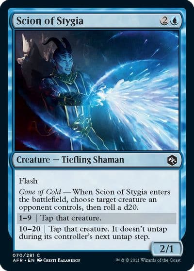 Scion of Stygia Adventures in the Forgotten Realms Magic card