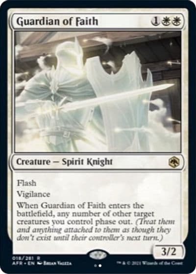 Guardian of Faith Adventures in the Forgotten Realms Magic card