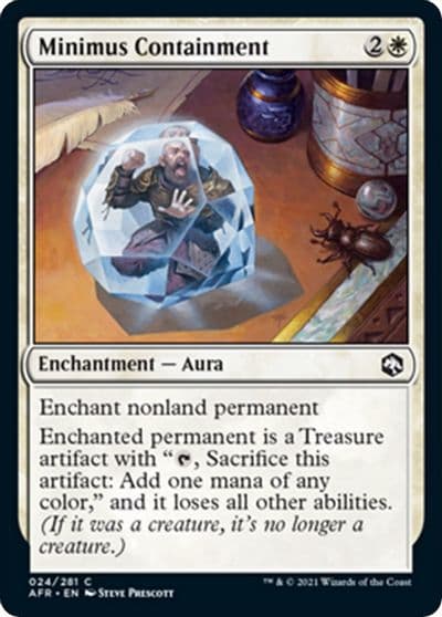 Minimus Containment Adventures in the Forgotten Realms Magic card