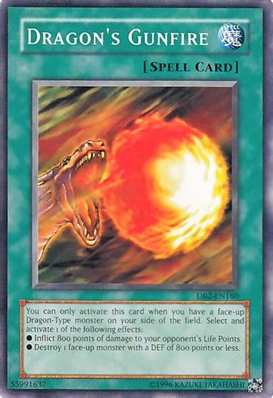 Dragons Gunfire Dark Beginning 2 Yu-Gi-Oh! card
