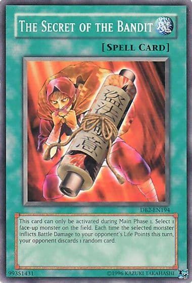 The Secret of the Bandit Dark Beginning 2 Yu-Gi-Oh! card